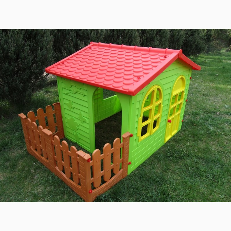 Фото 6. Детский ХХL домик с заборчиком + большой набор игровой Дантист