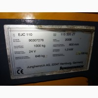 Штабелер электрический поводковый JUNGHEINRICH EJC 110 1, 0т 3.2м