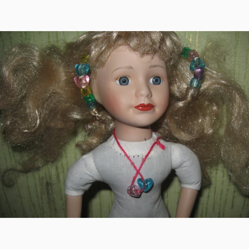 Фото 2. Кукла фарфоровая, лялька порцелянова, колекційна