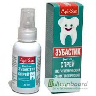 Api-San ЗУБАСТИК спрей стоматологический для собак и кошек