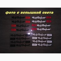 Наклейка на авто на ручки авто светоотражающие