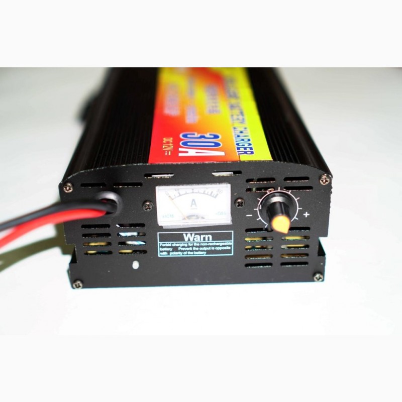 Фото 3. Автомобильное зарядное устройство 12 вольт 30 ампер UKC Battery Charger 30A
