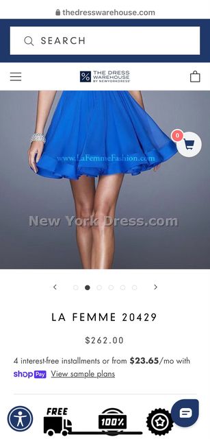 Фото 6. Коктейльня сукня бренд США La Femme
