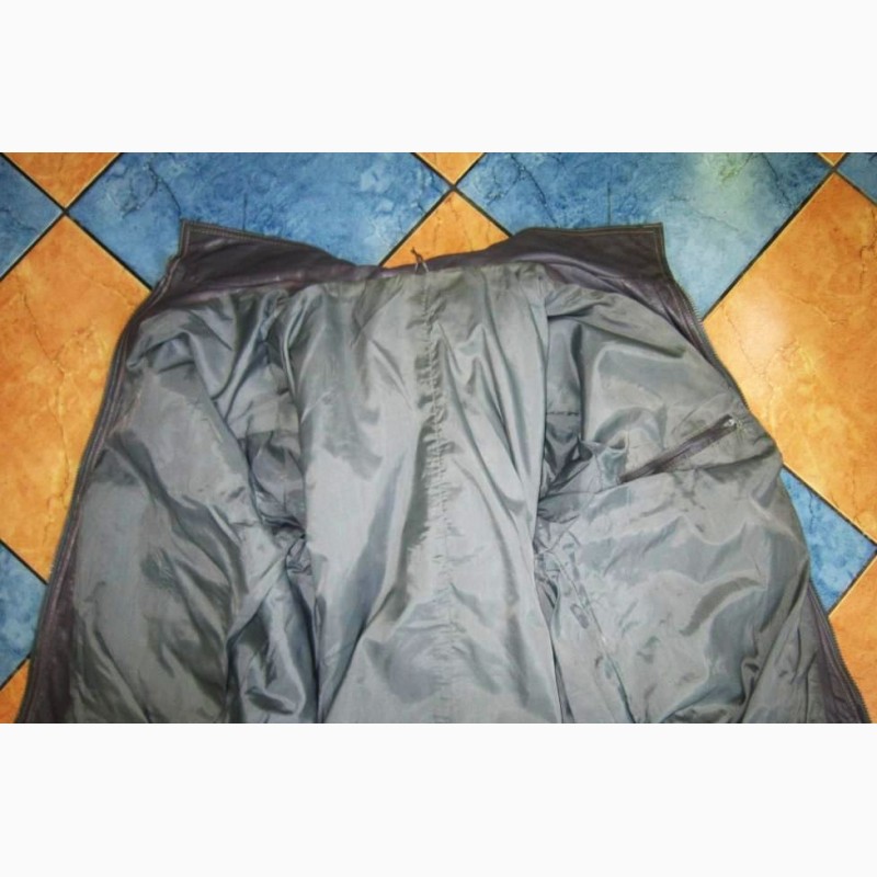 Фото 6. Стильная оригинальная кожаная мужская куртка. Германия. Лот 137