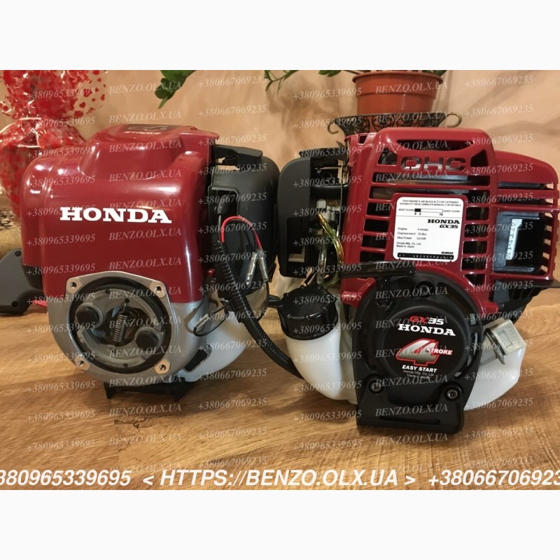 Фото 2. Мотокоса HONDA GX35 (3, 5 кВт, 4-х тактный двигатель 1 нож, 1 леска)