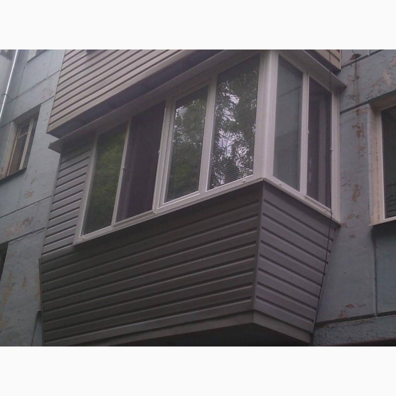 Фото 2. Расширение балконов и остекление. Замена окон. Балконы под ключ