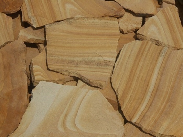 Фото 2. Камень песчаник тигровый