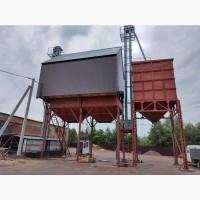 Бункер охладитель БВ-40 Будівництво зерноочисних комплексів ЗАВ
