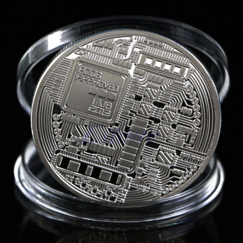 Фото 2. Монета биткоин