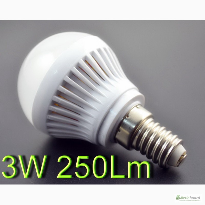 Фото 2. Светодиодная лампа 10W 950Lm E27 220V вольт с Гарантией