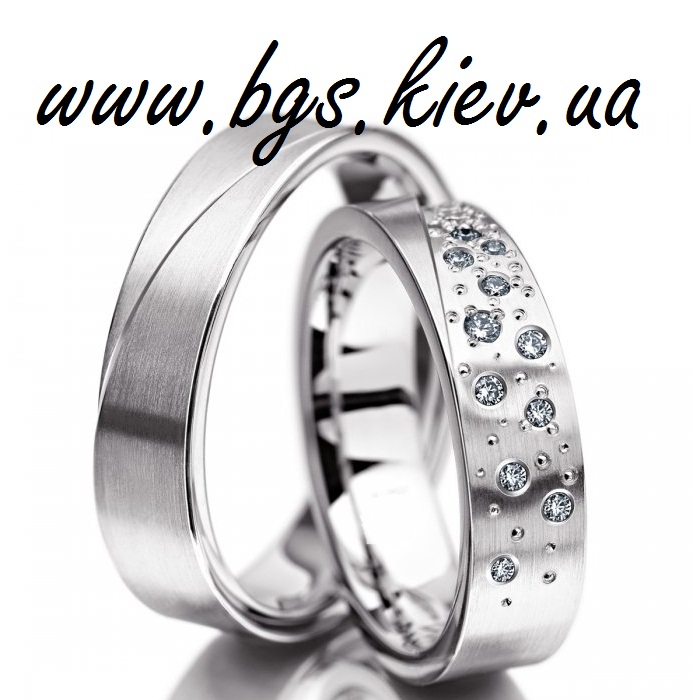 Фото 5. Обручальные кольцо белое золото с бриллиантом на заказ
