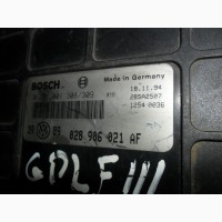 Блок управления VW Гольф 3, 1.9TDI, Бош 0281001308/309, VW 028906021AF