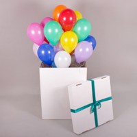 Коробка - сюрприз с шарами